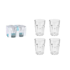  EXCELLENT HOUSEWARE POHÁR ÜVEG 360ML 4DB üdítős pohár