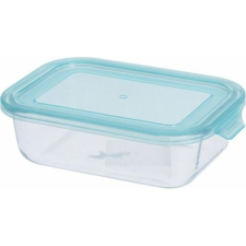 Excellent Houseware Tároló üveg edény műanyag fedővel (630 ml-es) (120219) papírárú, csomagoló és tárolóeszköz