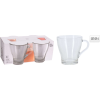 Excellent Houseware Teás pohár füles 300 ml 4 darabos