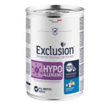  Exclusion Hypoallergenic konzerv Fish & Potato – 400 g kutyaeledel