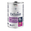  Exclusion Monoprotein Vet Diet Hypoallergenic All Breeds kutyakonzerv - sertés, borsó 400 g