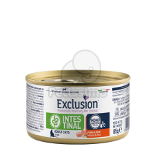  Exclusion Monoprotein Vet Diet Intestinal Cat konzerv - sertés, rizs 85 g macskaeledel