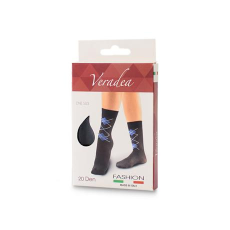  Exclusive bokafix 20 den káró kockás kék  35-41