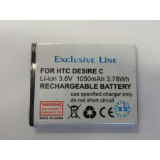 Exclusive Line HTC Desire C BL01100 utángyártott Exclusive Line akkumulátor 1050mAh mobiltelefon akkumulátor