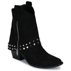 Exé Shoes Bokacsizmák 2153-2323-FABRIC-BLACK Fekete 39