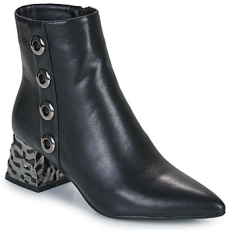 Exé Shoes Bokacsizmák P987-D2529-PU-BLACK Fekete 39