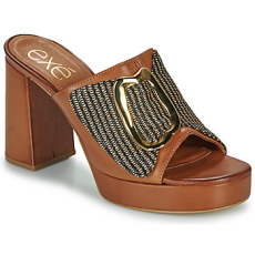 Exé Shoes Papucsok 622-ANCONA-LEATHER-TAN Barna 38