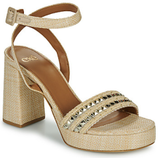 Exé Shoes Szandálok / Saruk 619-ANCONA-RAFFIA-BEIGE-GOLD Bézs 36 női szandál
