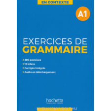 EXERCICES DE GRAMMAIRE FR A1 nyelvkönyv, szótár
