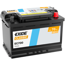 EXIDE Indító akkumulátor EXIDE EC700 autóalkatrész