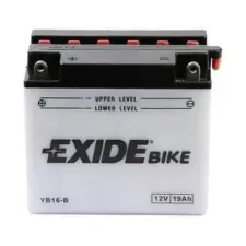 EXIDE YB16-B 12V 16Ah 240A bal+ motorkerékpár akkumulátor - 519012 egyéb motorkerékpár alkatrész