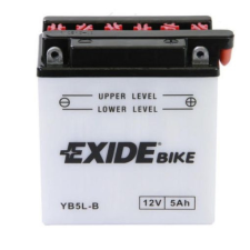 EXIDE YB5L-B 12V 5Ah 90A bal+ motorkerékpár akkumulátor - 505012 egyéb motorkerékpár alkatrész