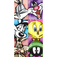 Exity kft Bolondos dallamok (Looney Tunes) 100% pamut strandtörölköző 70x140cm lakástextília