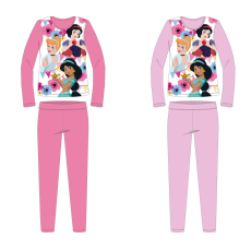 Exity kft Disney Hercegnők jersey pamut pizsama - rózsaszín - 122