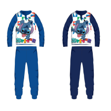 Exity kft Disney Stitch jersey pamut pizsama - sötétkék - 122 gyerek hálóing, pizsama