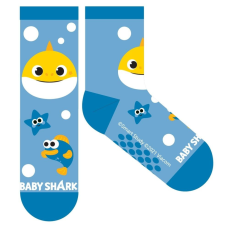 ExityKft. Baby Shark csúszásgátlós teliplüss normál zokni gyerekeknek