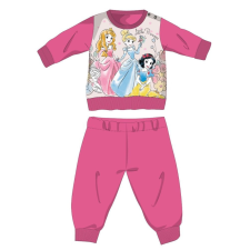 ExityKft. Disney Hercegnők téli pamut baba pizsama - interlock pizsama - pink - 80 hálózsák, pizsama