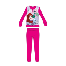 ExityKft. Disney Hercegnők téli pamut gyerek pizsama - interlock pizsama - pink - 104