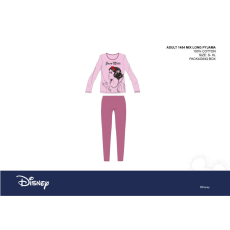 ExityKft. Disney Hófehérke női jersey pizsama - pamut pizsama - világosrózsaszín-lila - XS