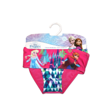 ExityKft. Disney Jégvarázs kétrészes fürdőruha kislányoknak - káró mintával - pink - 116