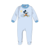 ExityKft. Disney Mickey egér baba velúr rugdalózó - világoskék - 1-3 hónapos babának