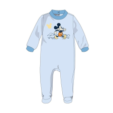 ExityKft. Disney Mickey egér baba velúr rugdalózó - világoskék - 3-6 hónapos babának rugdalózó