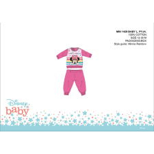 ExityKft. Disney Minnie egér baba pizsama - jersey pamut pizsama - sötétrózsaszín - 80 hálózsák, pizsama