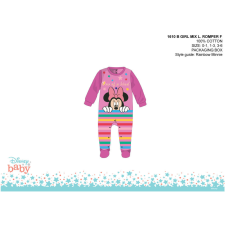ExityKft. Disney Minnie egér baba rugdalózó - világoslila-lila - 0-1 hónapos babának rugdalózó