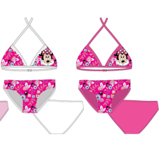 ExityKft. Disney Minnie egér kétrészes fürdőruha kislányoknak - virág mintával - fehér - 104