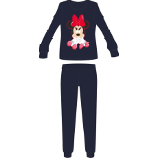 ExityKft. Disney Minnie egér női vékony pamut pizsama - jersey pizsama - sötétkék - L