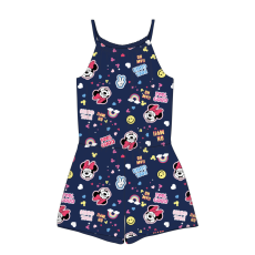 ExityKft. Disney Minnie egér nyári pamut overál - sötétkék - 116