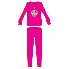 ExityKft. Disney Minnie egér pamut flanel pizsama - téli vastag gyerek pizsama - pink - 122