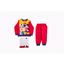 ExityKft. Flanel gyerek pizsama - Mickey egér - piros - 116 gyerek hálóing, pizsama