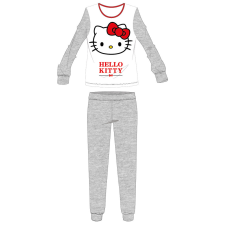 ExityKft. Hello Kitty női vékony pamut pizsama - jersey pizsama - világosszürke - L gyerek hálóing, pizsama