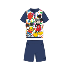 ExityKft. Nyári rövid ujjú gyerek pamut pizsama - Disney Mickey egér - sötétkék - 110 gyerek hálóing, pizsama