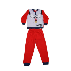 ExityKft. Téli polár gyerek pizsama - Mickey egér - piros - 122