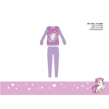 ExityKft. Unikornis vékony pamut gyerek pizsama - jersey pizsama - lila - 104 gyerek hálóing, pizsama