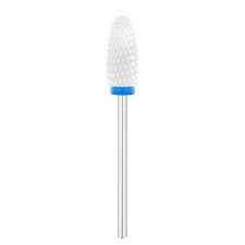  EXO Kerámia csiszolófej ovális kúp közepes (kék) műkörmös csiszológép