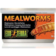 Exo Terra Mealworms – Puhára főzött lisztkukacok hüllőknek - 34 g hüllőeledel