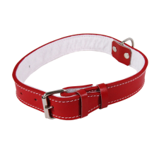  Exotic-K Nyakörv L6, 4.0/74 cm, Filc, Piros nyakörv, póráz, hám kutyáknak