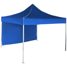 Expodom Gyorsan összecsukható sátor 3x3 m - alumínium, Kék, 1 oldalfal sátor