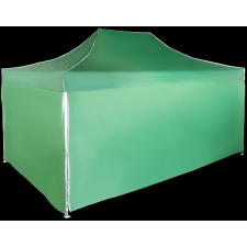 Expodom Gyorsan összecsukható sátor 3x4,5 m - alumínium, Zöld, 4 oldalfal sátor