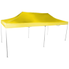 Expodom Gyorsan összecsukható sátor 3x6 m - alumínium, Sárga, Oldalfalak nélkül