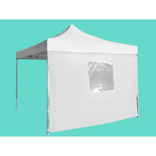 Expodom Oldalfal 2m - ablakkal, Fehér kerti bútor