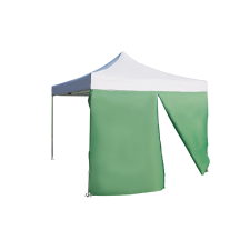 Expodom Oldalfal 2m - ajtóval, Zöld kerti bútor