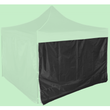 Expodom Oldalfal 3m - hexagonális, Fekete kerti bútor