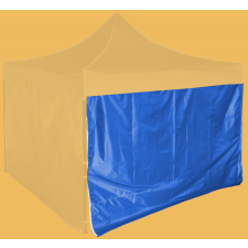 Expodom Oldalfal 3m - hexagonális, Kék kerti bútor