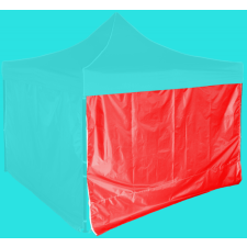 Expodom Oldalfal 3m - hexagonális, Piros kerti bútor