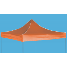 Expodom Tetőponyva 3x3m - hexagonális, Narancs kerti bútor