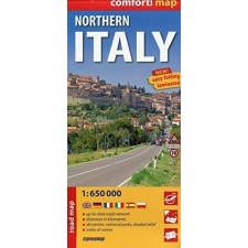Express Map Észak-Olaszország térkép Expressmap fóliás térkép